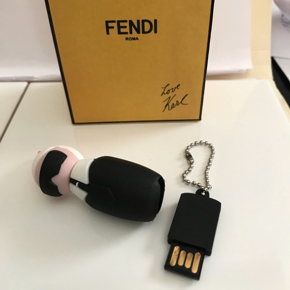 FENDI KARL LARGERFIELD USB Bag Charm - Picture 7 of 8